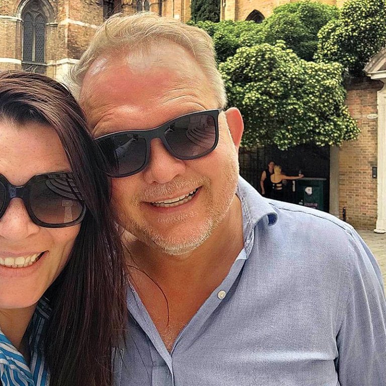 Hafrún Anna og Óskar á ferð með fjölskyldunni um sökkvandi Feneyjar. Allar myndirnar hér að neðan eru aðsendar.