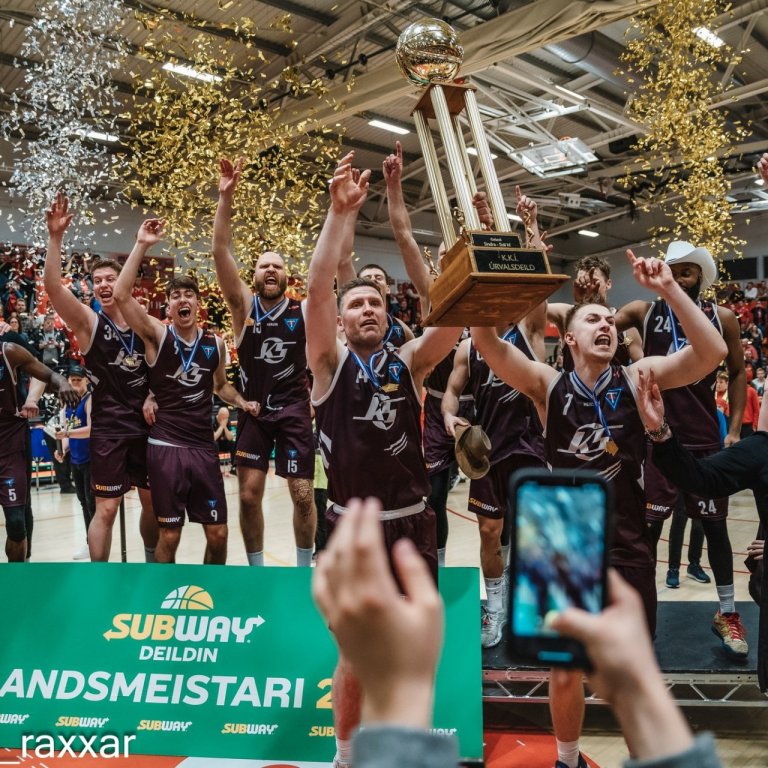 Það er allt í lagi að minna lesendur á það að við erum Íslandsmeistarar. Mynd: Arkadius-Raxxar