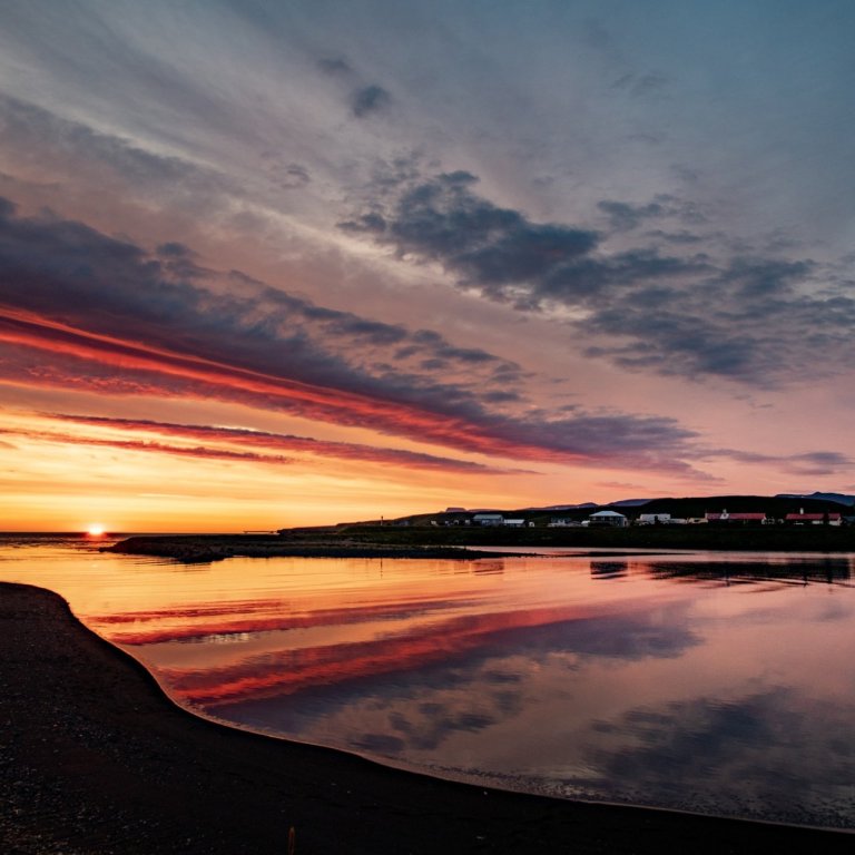 Við Blönduós. Mynd: Róbert Daníel Jónsson.