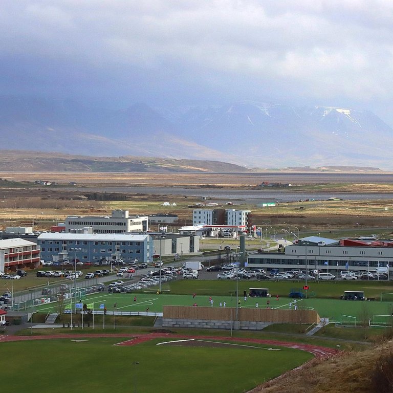 Sauðárkrókur í maí 2023. Mynd: ÓAB