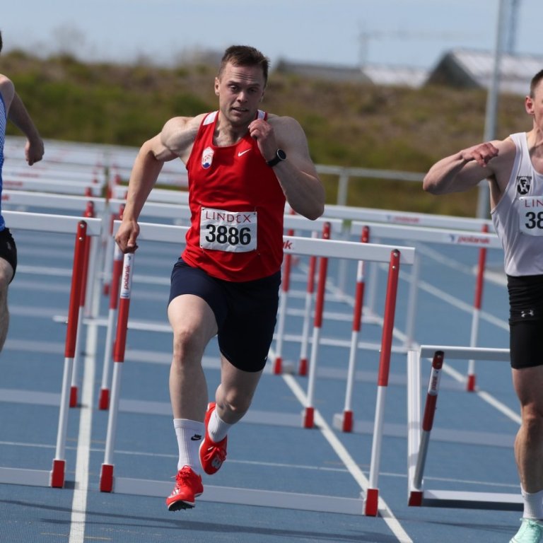 Það á enginn séns í Ísak í grindinni um þessar mundir. Mynd: Gunnlaugur Auðunn Júlíusson.