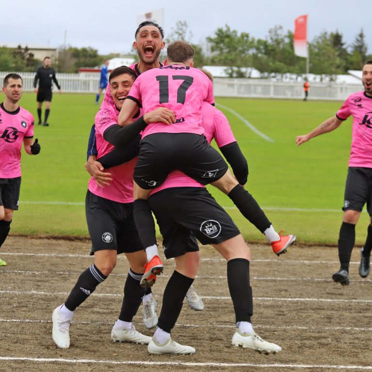 Það er létt yfir Húnvetningum þessa dagana. Mynd: Jón Ívar