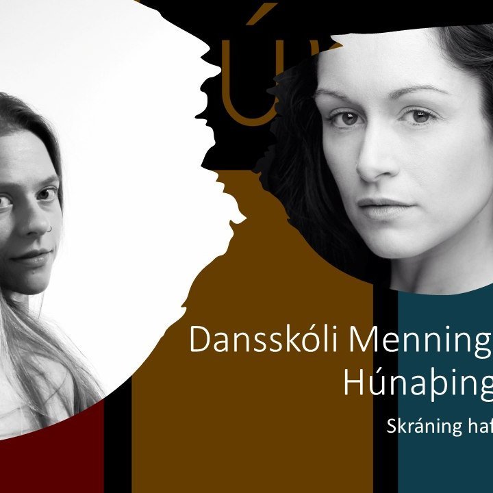 Nýju danskennararnir. MYND MENNINGARFÉLAG HÚNAÞINGS VESTRA