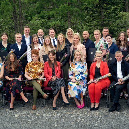 Hópmynd útskriftarnema
Mynd: Sigurður Ingi Pálsson