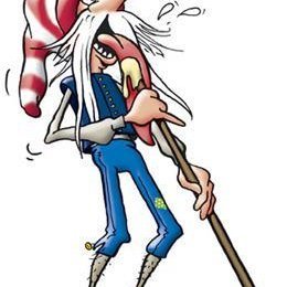 Þvörusleikir er sá fjórði, og er hann afskaplega mjór. Hann hafði yndi af því að sleikja þvörur og skaust í eldhúsið til að nappa þeim úr pottunum þegar eldabuskan vék sér frá. Þvara var nokkurs konar stöng með blaði sem notuð var til að hræra í pottum, líkt og sleifin sem við þekkjum í dag. Tekið af mjolk.is.