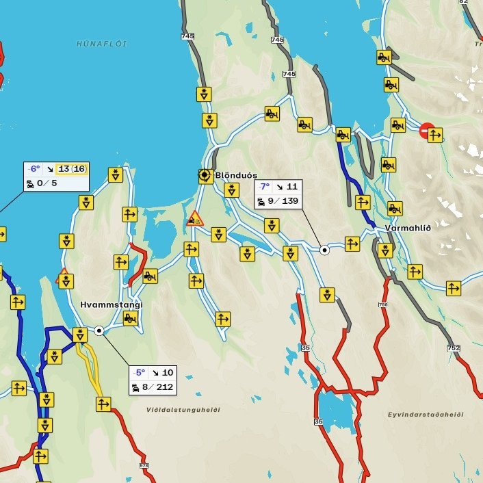 Mynd tekin af Facebook-síðu Lögreglunar á Norðurlandi vestra