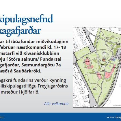 Auglýsing sem birtist í Sjónhorninu