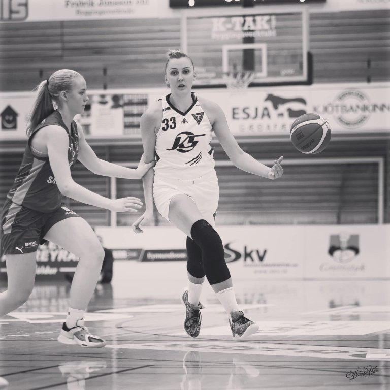 Emese Vida í leik í Síkinu. MYND: DAVÍÐ MÁR