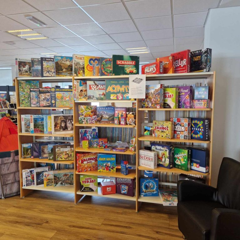 Mynd tekin á Héraðsbókasafninu.