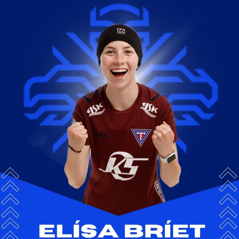 Elísa Bríet. Mynd tekin af Stuðningamannasíðu Knattspyrnudeildar Tindastóls.