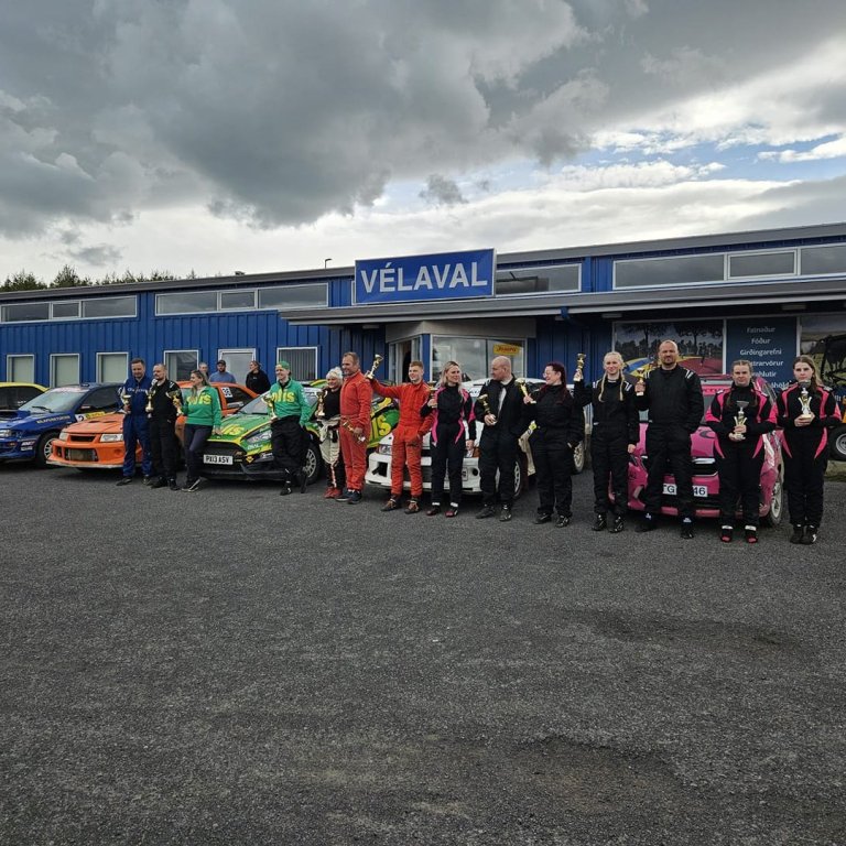 Verðlaunahafar. Ljósmynd Elvar Smári Jónsson.