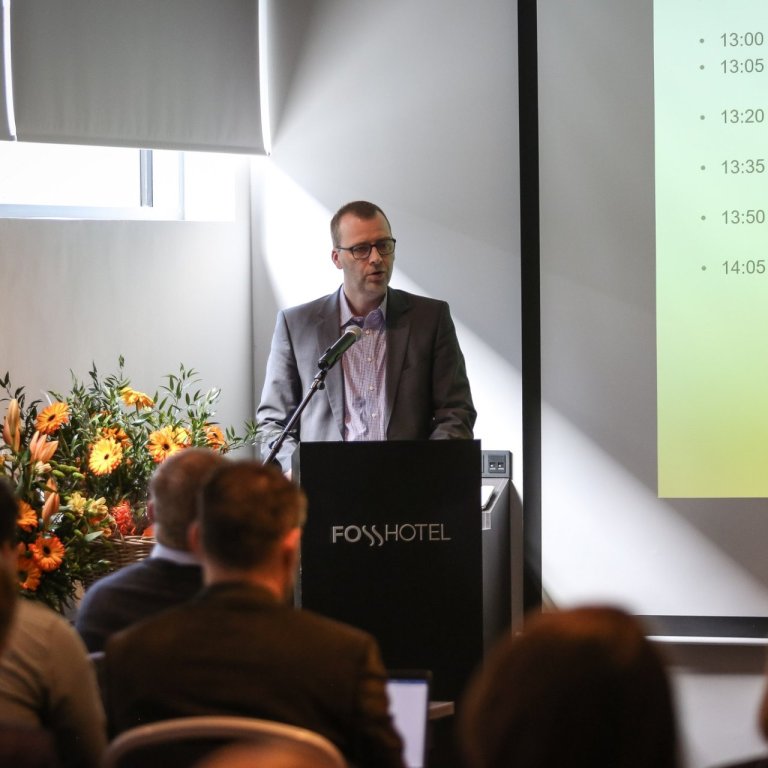 Arnar Már Elíasson. Mynd tekin af Facebook-síðu Byggðastofnunar.