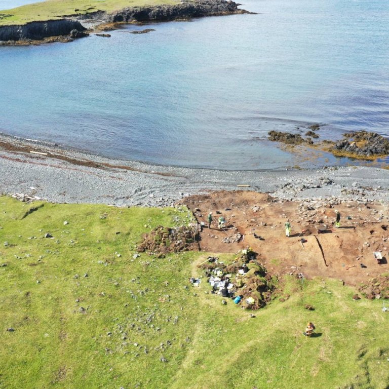 Mynd frá Höfnum á Skaga. Mynd tekin af Facebook-síðu Byggðasafns Skagfirðinga.