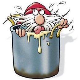 Pottaskefill eða Pottasleikir er fimmti jólasveinninn. Hann skóf eða sleikti skófirnar úr pottunum. Í gömlum heimildum má jafnframt finna nöfn á borð við Skefil og Skófnasleiki. Af öðrum pottasveinum sem fólk trúði á fyrr á öldum má nefna Syrjusleiki, en syrja er botnfallið sem myndast í pottum við suðu, til dæmis á slátri. Tekið af mjolk.is.