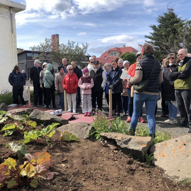 Frá Rabarbarahátíðinni á Blönduósi í fyrrasumar. MYNDIR AÐSENDAR