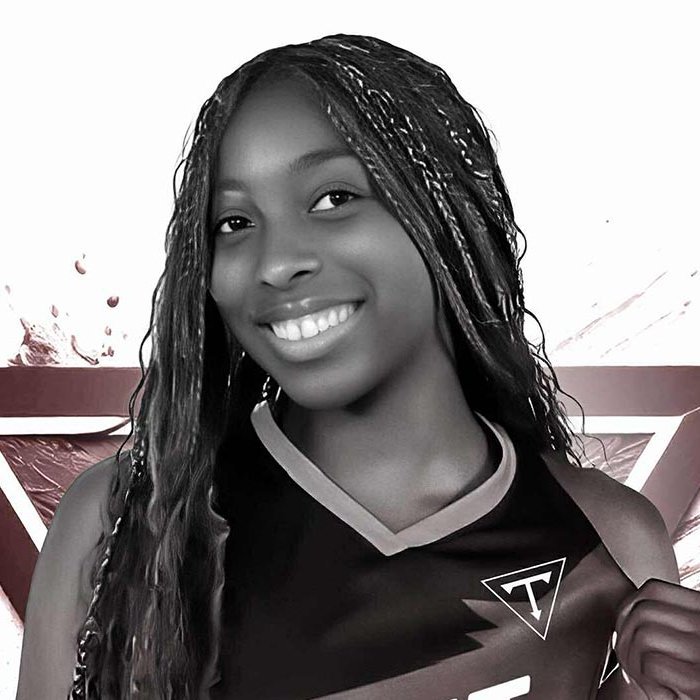 Nýjasti leikmaður Tindastóls, Oceane Konkou. Mynd: Davíð Már