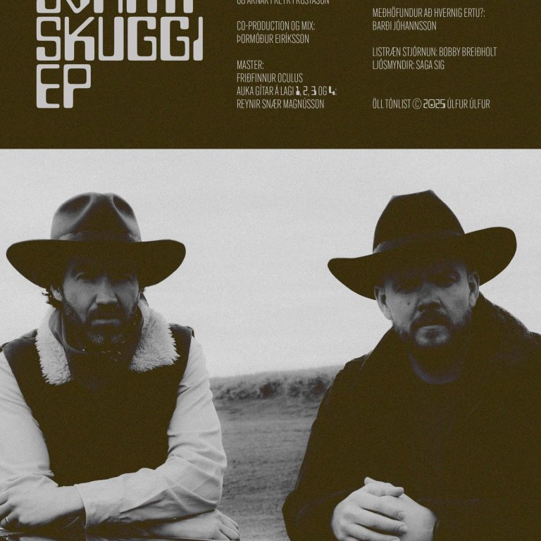 Úlfarnir í svörtum skugga. Mynd: fb.Úlfur Úlfur.