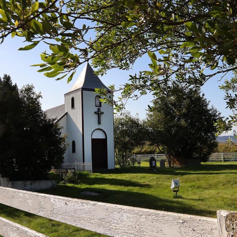 Mælifellskirkja. Mynd: ÓAB