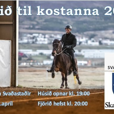 Skagfirsk hestamannagleði. Mynd: Svadastadir.is