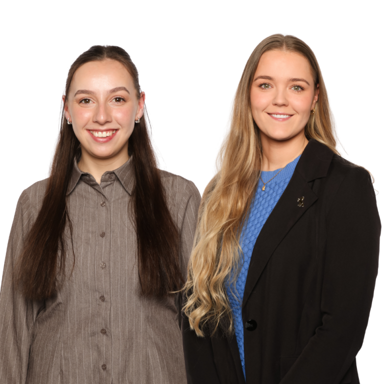 Jódís Helga Káradóttir og Elfa Björk Víðisdóttir frambjóðendur Miðflokksins. Mynd: Aðsend.