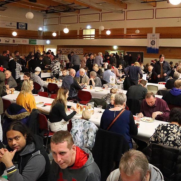 Hann var þéttsetinn bekkurinn í Síkinu. MYNDIR: ÓAB