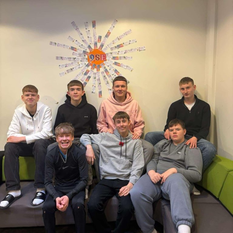 Hluti af 3. flokki karla sem ætlar sér út til Minneapolis á USA CUP. Mynd aðsend.