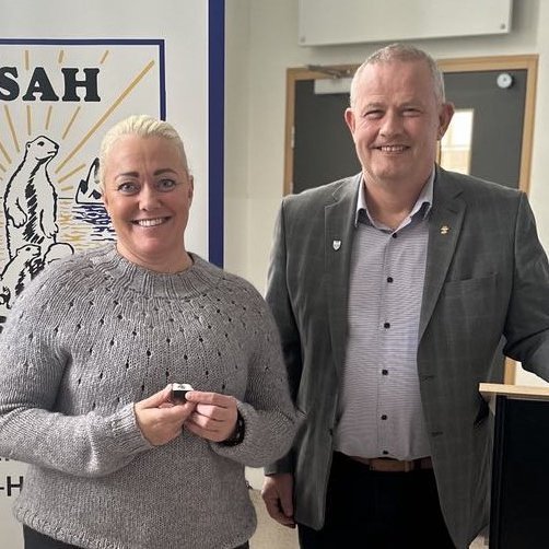 Brynhildur Erla og Garðar. Mynd tekin af isi.is