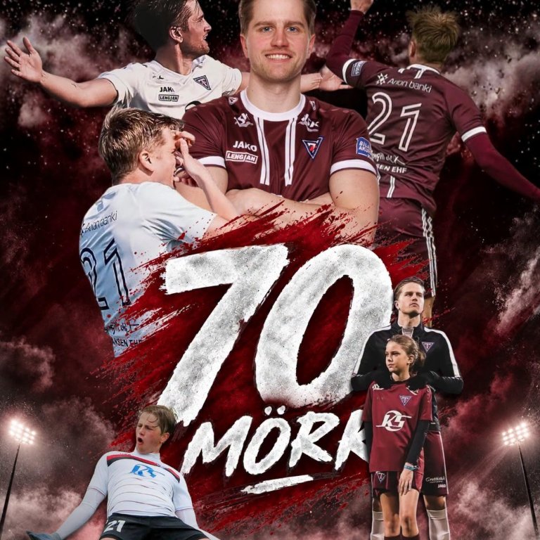Addi Óla er nýjasti markametshafi Tindastóls. Mynd: Davíð Már.