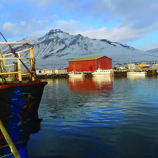 Skagastrandarhöfn. MYND: Ómar Una