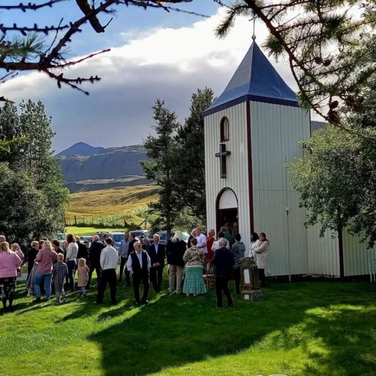 Frá afmæli Mælifellskirkju. Mynd: Aðsend.
