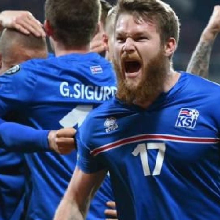 Áfram Ísland.  MYND AF NETINU