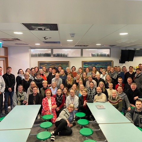 Hópurinn í Árskóla.MYND AÐSEND