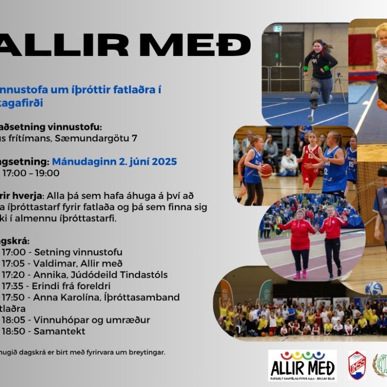 Allir með. MYND AÐSEND