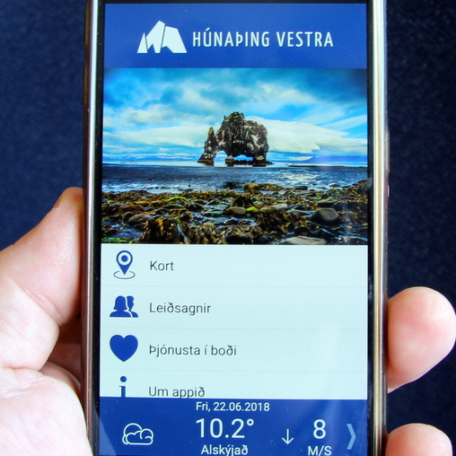 Smáforrit um Húnaþing vestra