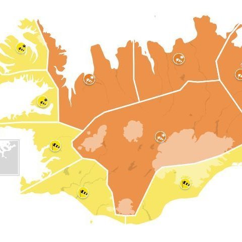 Það ættu allir að taka viðvörun sunnudagsins alvarlega og vera ekki á ferðinni að nauðsynjalausu.
