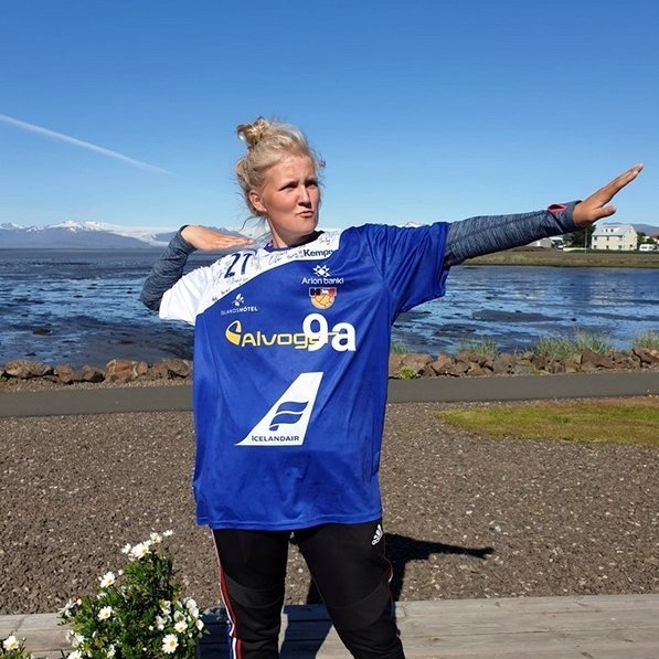 Eva Bryndís Ágústsdóttir. Mynd af Facebooksíðunni Arkarinn Eva.