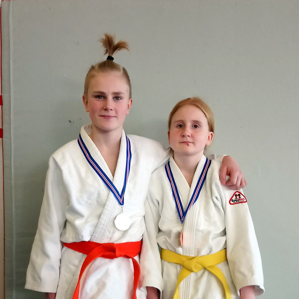 Arnór Freyr Fjólmundsson og Þóranna Ásdís Fjólmundsdóttir. Mynd: Einar Örn Hreinsson.