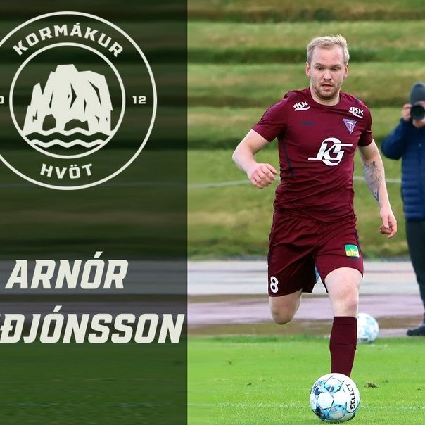 Arnór Guðjónsson hefur söðlað um og mun leika með Kormáki Hvöt í sumar en síðustu tvö tímabil lék hann með Tindastól.