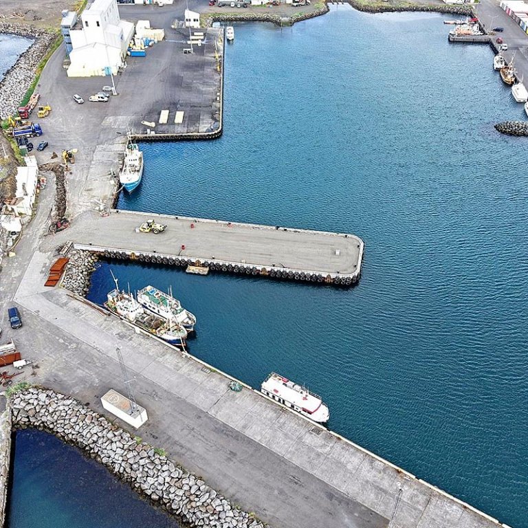 Nýr Ásgarður fyrir miðju. MYND: ÁRNI GEIR