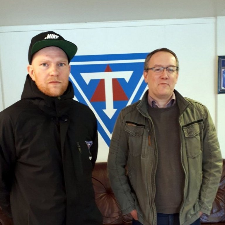 Atli Jónasson og Magnús Helgason. Mynd: Tindastóll.is.