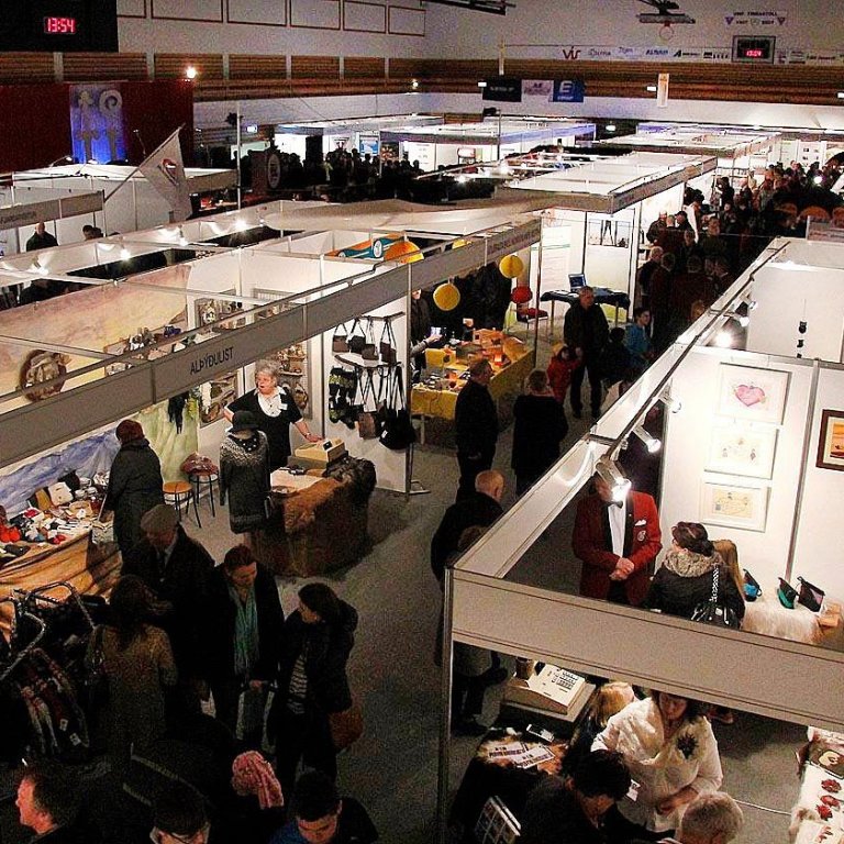 Frá atvinnulífssýningu 2014. MYND: ÓAB