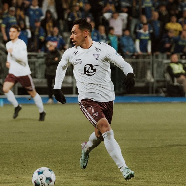 David Bercedo með boltann. MYND AF FB