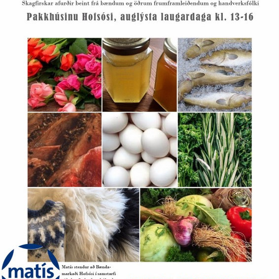 Bændamarkaður á Hofsósi á laugardaginn