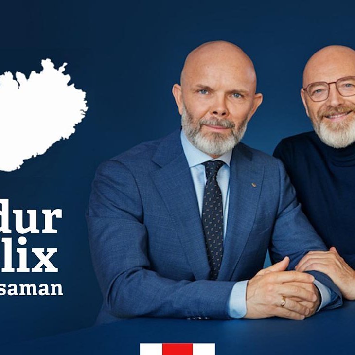Baldur og Felix ætla að vinna saman á Bessastöðum ef þeir komast ... alla leið!