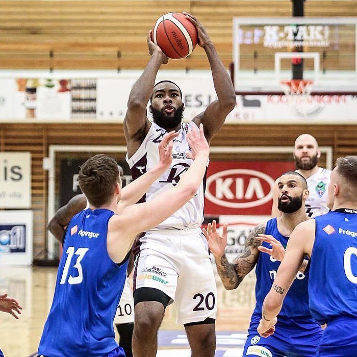 Bess var skástur í liði Tindastóls í gær. MYND: HJALTI ÁRNA