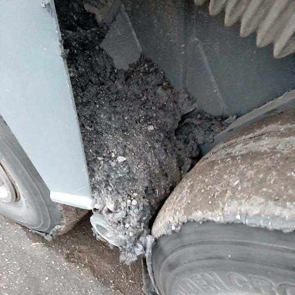 Myndin sýnir hvernig bikið hleðst á bílinn. Mynd: vegagerdin.is