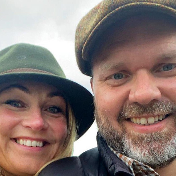 Binni og Katrín Eva. AÐSEND MYND