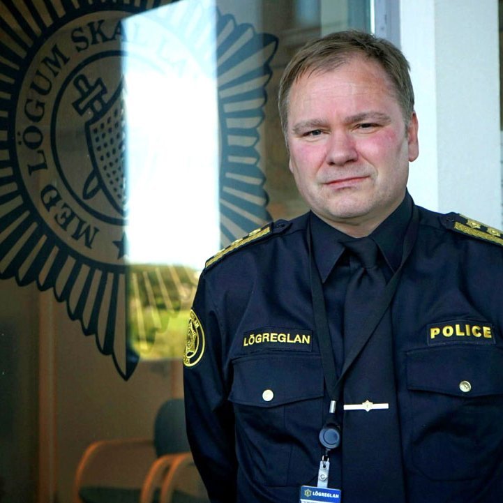 Birgir Jónasson lögreglustjóri á Norðurlandi vestra. MYND AF MBL.IS
