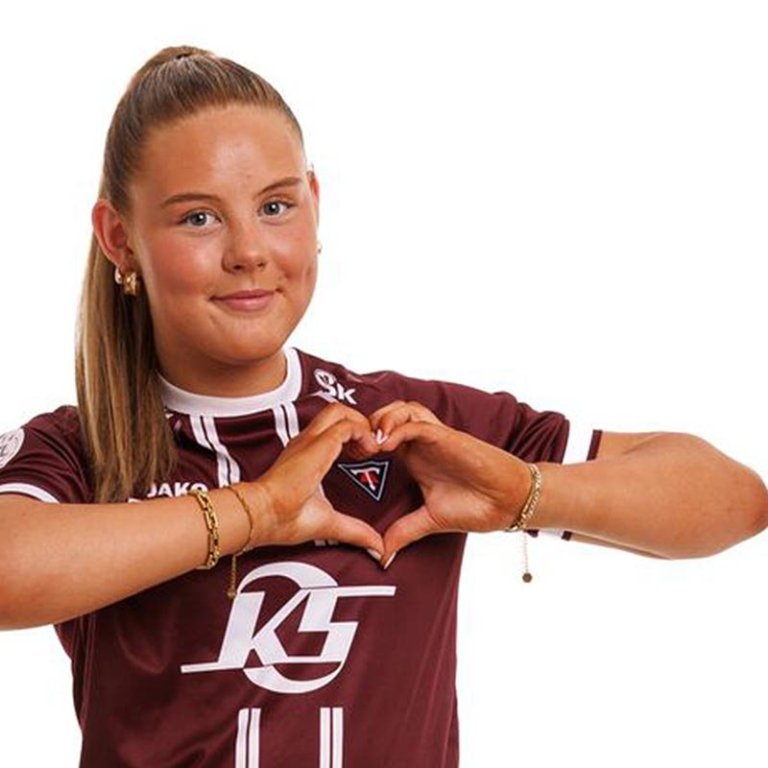 Birgitta Rún er nú í Noregi með U19 landsliði Íslands. MYND: DAVÍÐ MÁR