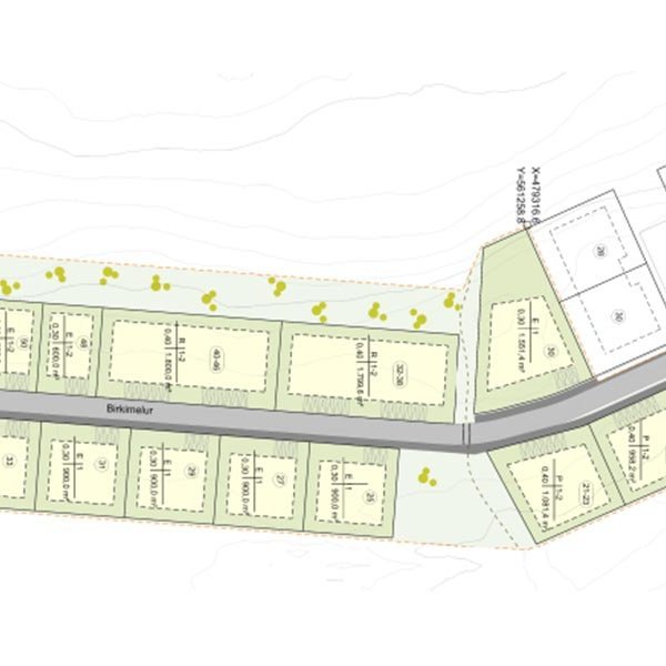 Tillaga að nýju deiliskipulagi. Athugið að myndinni hefur verið snúið og hún klippt til en hana má skoða betur á heimasíðu Svf. Skagafjarðar. MYND AF SKAGAFJÖRÐUR.IS